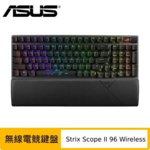 ASUS 華碩 ROG Strix Scope II 96 Wireless 三模無線電競鍵盤 (NX軸/PBT材質)現金收購手機